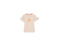 Alpha Industries New Basic Big Logo T-Shirt Camisetas Talla XL - Beige