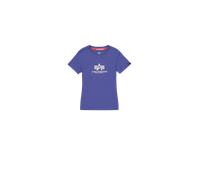 Alpha Industries New Basic Big Logo T-Shirt Camisetas Talla XS - Púrpura