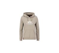 ALPHA INDUSTRIES New Basic Hoody Wmn Sudadera, Vintage Sand, L para Mujer