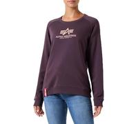 Alpha Industries New Basic Sweater para Mujer Plum L