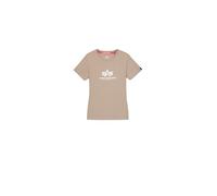 ALPHA INDUSTRIES New Basic T Wmn 679-vintage Sand Talla M