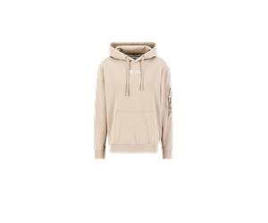 Alpha Industries Organics EMB Hoodie Sudaderas con capucha Talla XL - Beige