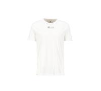 Alpha Industries Organics Embroidery T-Shirt Camisetas Talla 2XL - Blanco