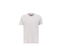 Alpha Industries Organics Embroidery T-Shirt Camisetas Talla XS - Gris