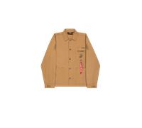 Alpha Industries P-41 HBT Combat Jacket Sobrecamisas Talla 2XL - Verde caqui