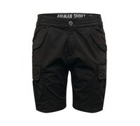 ALPHA INDUSTRIES Pantalón 'Airman' negro, Talla 34