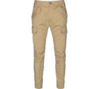 ALPHA INDUSTRIES Pantalón cargo 'Airman' beige, Talla 38