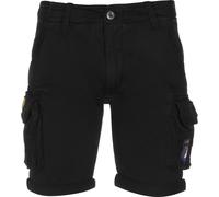 ALPHA INDUSTRIES Crew Patch Pantalones Cortos, Hombre, Negro (Black - 03), 31