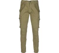 ALPHA INDUSTRIES Pantalón cargo 'Combat' caqui, Talla 32