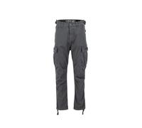ALPHA INDUSTRIES Pantalón cargo gris, Talla 30