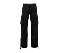 ALPHA INDUSTRIES Pantalón cargo 'Jet' negro 34 EUR