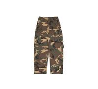 Alpha Industries Ripstop Patchwork Camo Oversized Pant Pantalones Talla 32 - Camuflaje de bosque