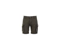 Alpha Industries Crew Short Patch 136-greyblack talla 34