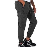 Alpha Industries Pantalón Casual Ripstop Jogger para Hombre Black
