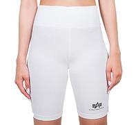 Alpha Industries Pantalón Corto Basic Bike SL para Mujer White