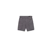 Alpha Industries Canvas Cargo Shorts Pantalones cortos Talla 33 - Gris