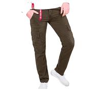 Alpha Industries Agent Pant Pantalones Talla 28 - Verde oscuro
