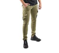Alpha Industries Pantalones Casuales Petrol Patch para Hombre Olive