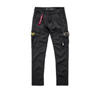 Alpha Industries Pantalones cortos Petrol Patch Pant / Pantalones Greyblack 32