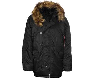ALPHA INDUSTRIES Parca de invierno 'N3B' negro XXL negro