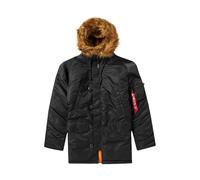 Alpha Industries - Parka Slimfit N3B para frío extremo - Jackets - Hombre - Negro - S -