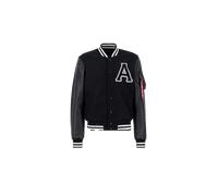 Alpha Industries PU College Light Jacket Chaquetas bomber Talla XL - Negro