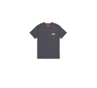 Alpha Industries Puff Print Logo Backprint T-Shirt Camisetas Talla 2XL - Gris