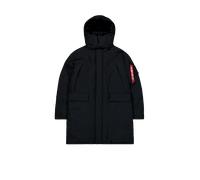ALPHA INDUSTRIES Parca de entretiempo negro, Talla M