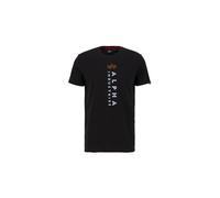 Alpha Industries Relaxed Print T-Shirt Camisetas Talla XL - Negro