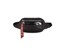 ALPHA INDUSTRIES RBF Leather Waistbag ALPHA INDUSTRIES, Color 03-Black, Talla Talla ÚNICA, para Hombre