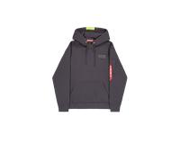 Alpha Industries Red Stripe Hoodie Sudaderas con capucha Talla M - Gris