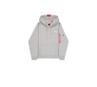 Alpha Industries Red Stripe Hoodie Sudaderas con capucha Talla XL - Gris