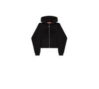 Alpha Industries Rhinestone World Zip Hoodie Sudaderas con capucha Talla L - Negro