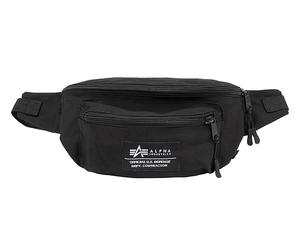 Alpha Industries Riñonera Grande Negro