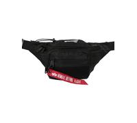 Alpha Industries Tactical Waist Bag, Accesorio De Viaje Neceser Unisex Adulto, Negro, Talla Única