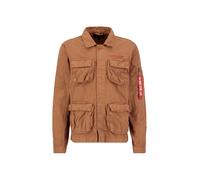 Alpha Industries Ripstop Cargo Overshirt Chaquetas Talla L - Marrón