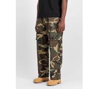 Alpha Industries Ripstop Patchwork Camo Pant Pantalones Talla 38 - Camuflaje de bosque
