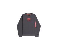 Alpha Industries Satin Logo Sweatshirt Sudaderas Talla L - Gris