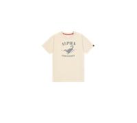 Alpha Industries Scorpion T-Shirt Camisetas Talla S - Blanco