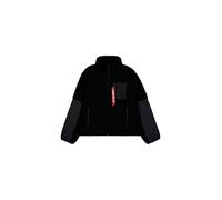 Alpha Industries Sherpa Zip-Chaqueta para hombre Black XL
