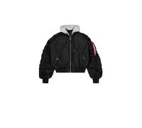Alpha Industries Shorts Hooded Light Chaquetas bomber Talla XL - Negro