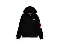 Alpha Industries Signature BP Hoody para Hombre Black XL