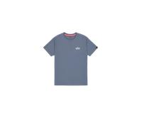 Alpha Industries Signature Backprint T-Shirt Camisetas Talla S - Azul