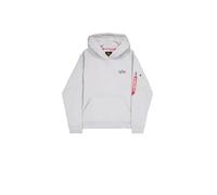 Alpha Industries Signature BP Hoodie para Hombre Pastel Grey L