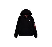ALPHA INDUSTRIES Sudadera rojo / negro / blanco, Talla L