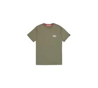 Alpha Industries Signature Backprint T-Shirt Camisetas Talla 3XL - Verde oliva