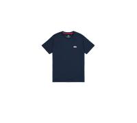 Alpha Industries Signature Puff Print Backprint T-Shirt Camisetas Talla L - Azul