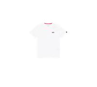 Alpha Industries Signature Puff Print BP T Camiseta, White, S para Hombre