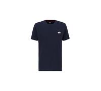 Alpha Industries Signature Puff Print BP T Camiseta, Rep.Blue, L para Hombre