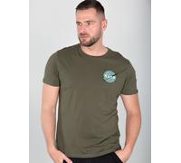 Alpha Industries Space Shuttle T-Shirt Camisetas Talla 4XL - Verde oscuro